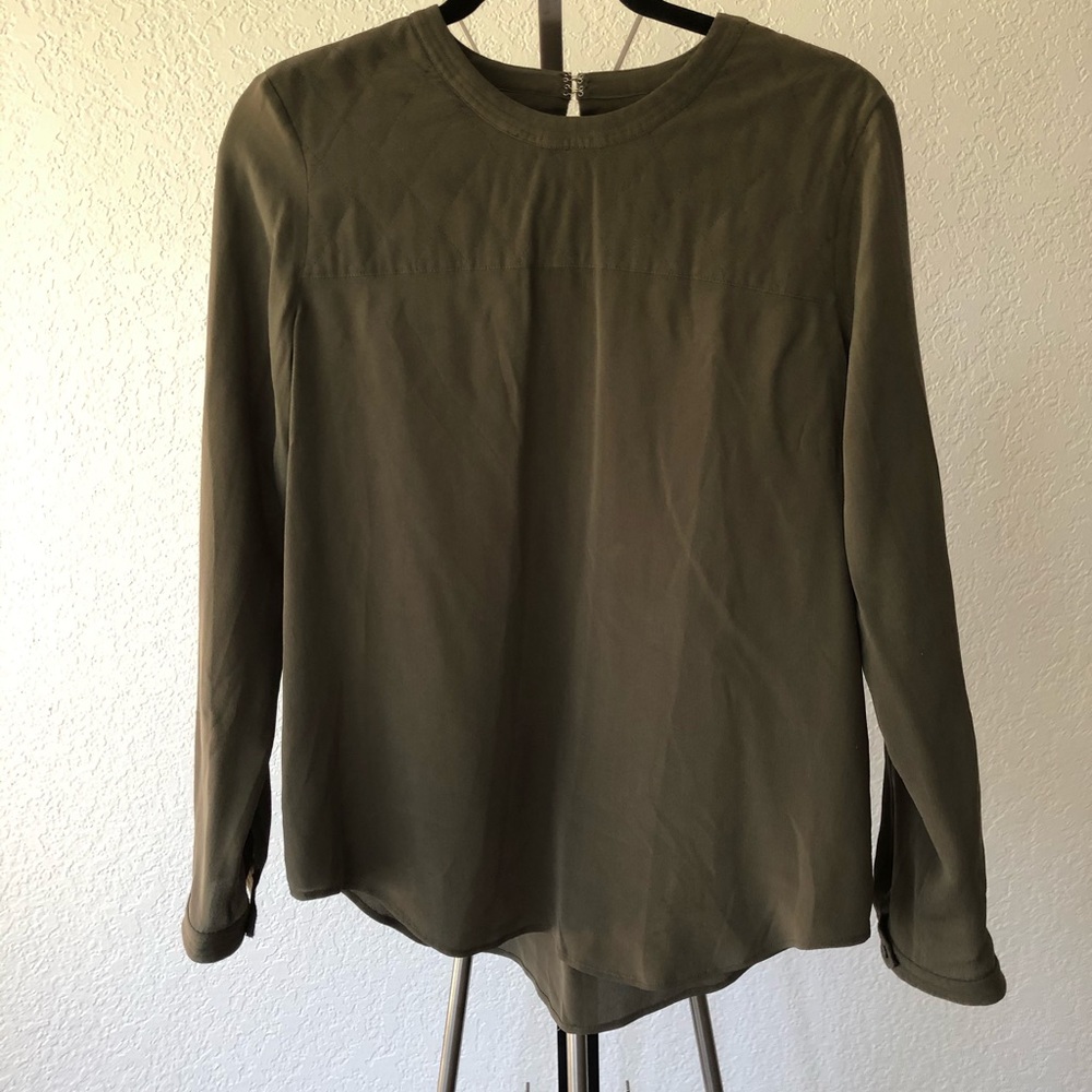 Green Madewell Blouse
